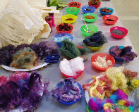 Paper making with natural materials