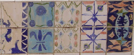 Interpretation of traditional Islamic tiles from the British Museum
