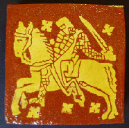 Richard the Lionheart rides to battle Saladin in the Crusades
