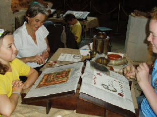 Medieval Scriptorium hosted for Coventry Priory Museum