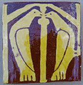 Doves are traditionally used to depict the Holy Spirit