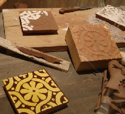 Stockwood Discovery Park Medieval Tiler's Gallery exhibition