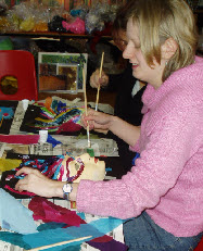 mask making with tissue and card